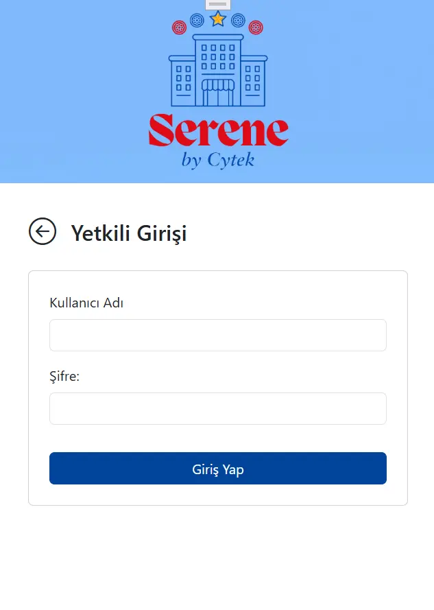 Yetkili Girişi
